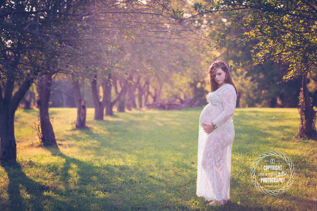 Maternity Gown Session Ohio